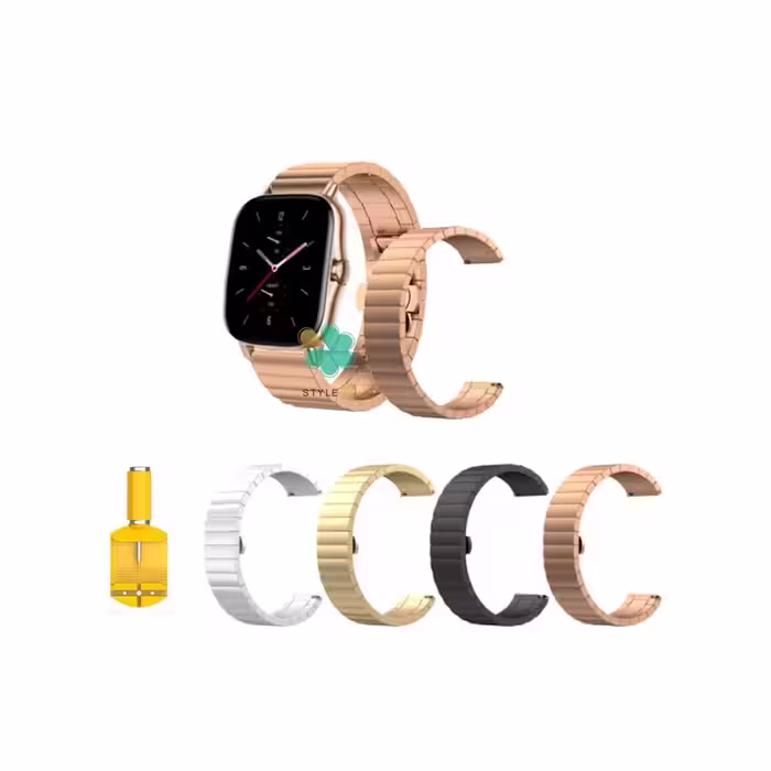 بند ساعت شیائومی Xiaomi Amazfit GTS 2 استیل One Bead