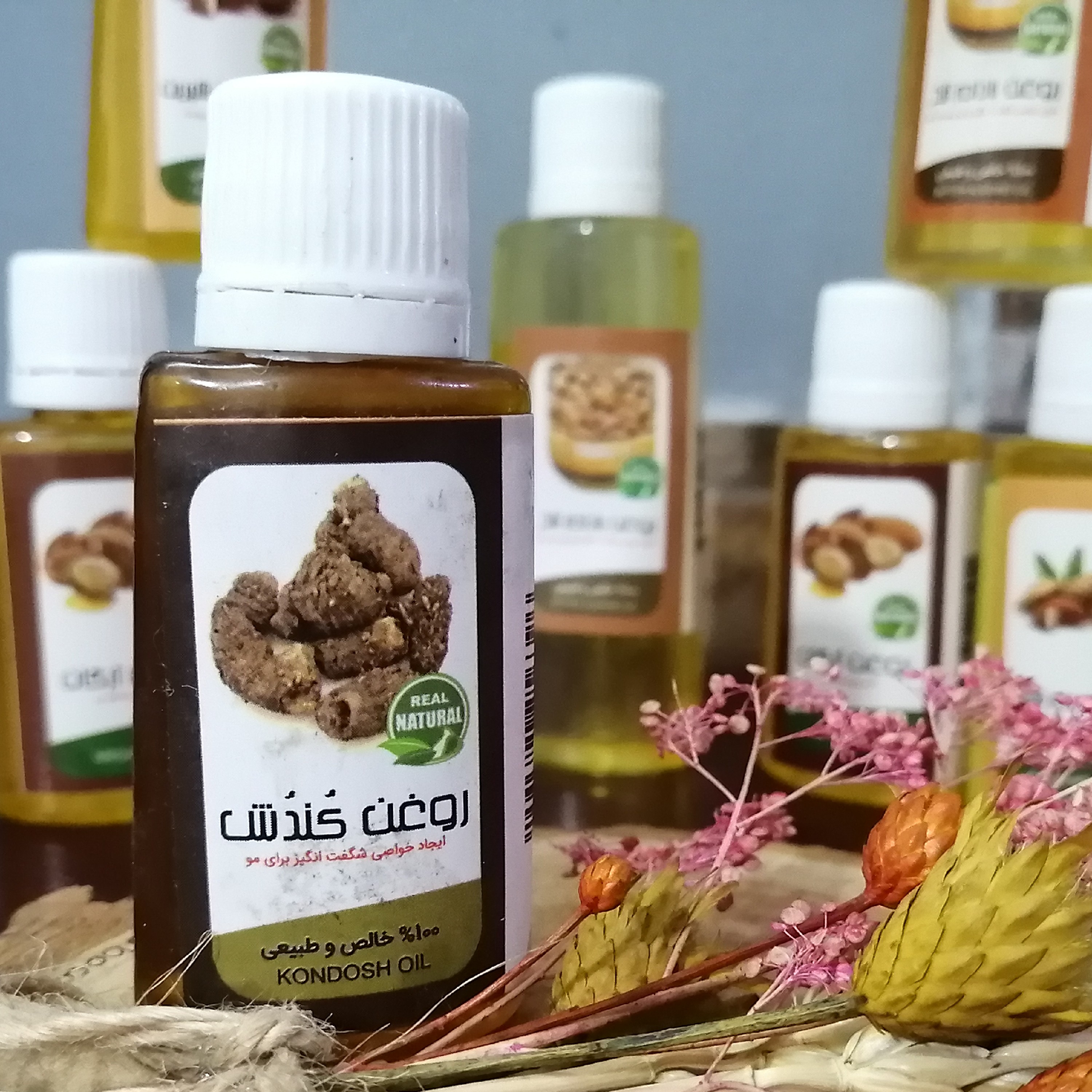 روغن کندش تقویت و رویش مو، ابرو، مژه، ریش، سبیل