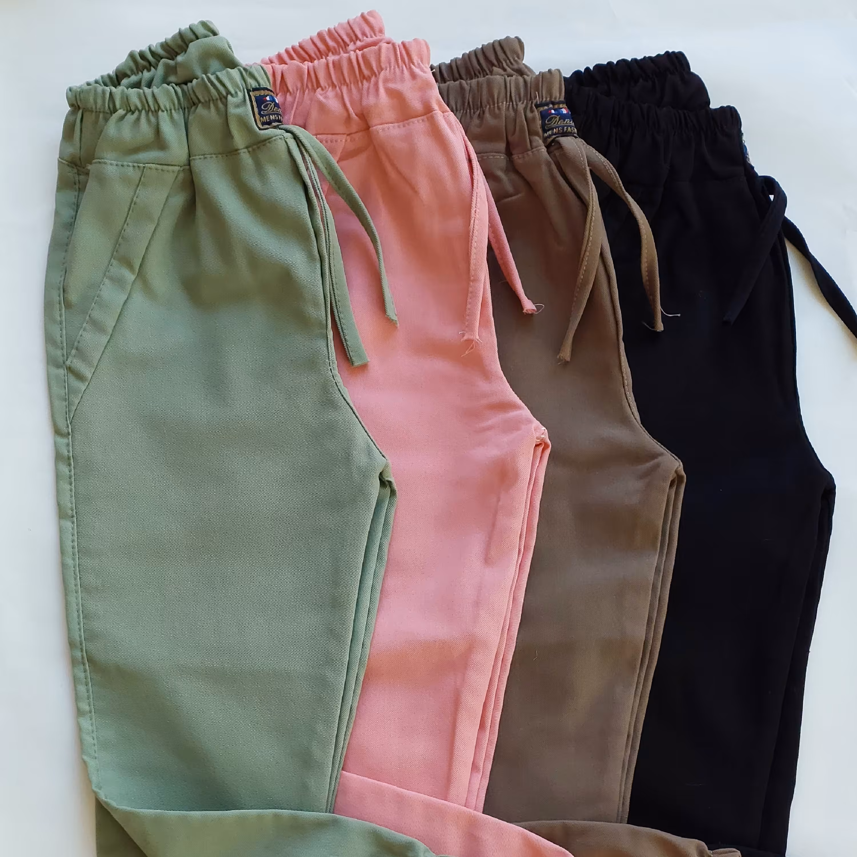 شلوار کتان کش دخترانه و پسرانه