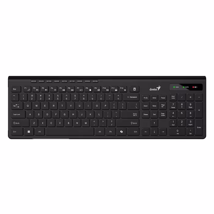 کیبورد وایرلس جنیوس مدل SlimStar 7230Genius SlimStar 7230 Wireless Keyboard