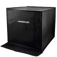 لایت باکس وسکات 80×80 دیمردار تک رنگ Westcott LED880W