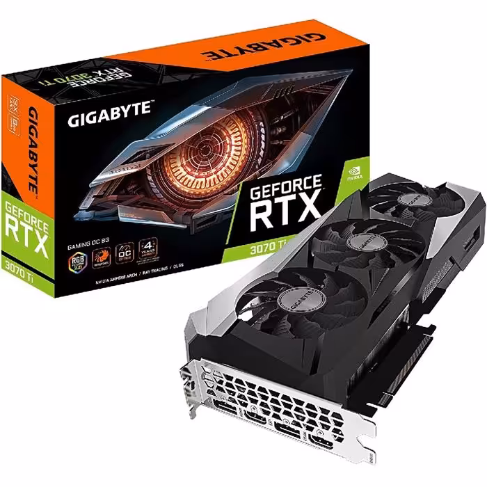 کارت گرافیک گیگابایت GeForce RTX 3070 Ti GAMING OC 8G