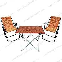 میز و صندلی تاشو مسافرتی چهار نفره A010