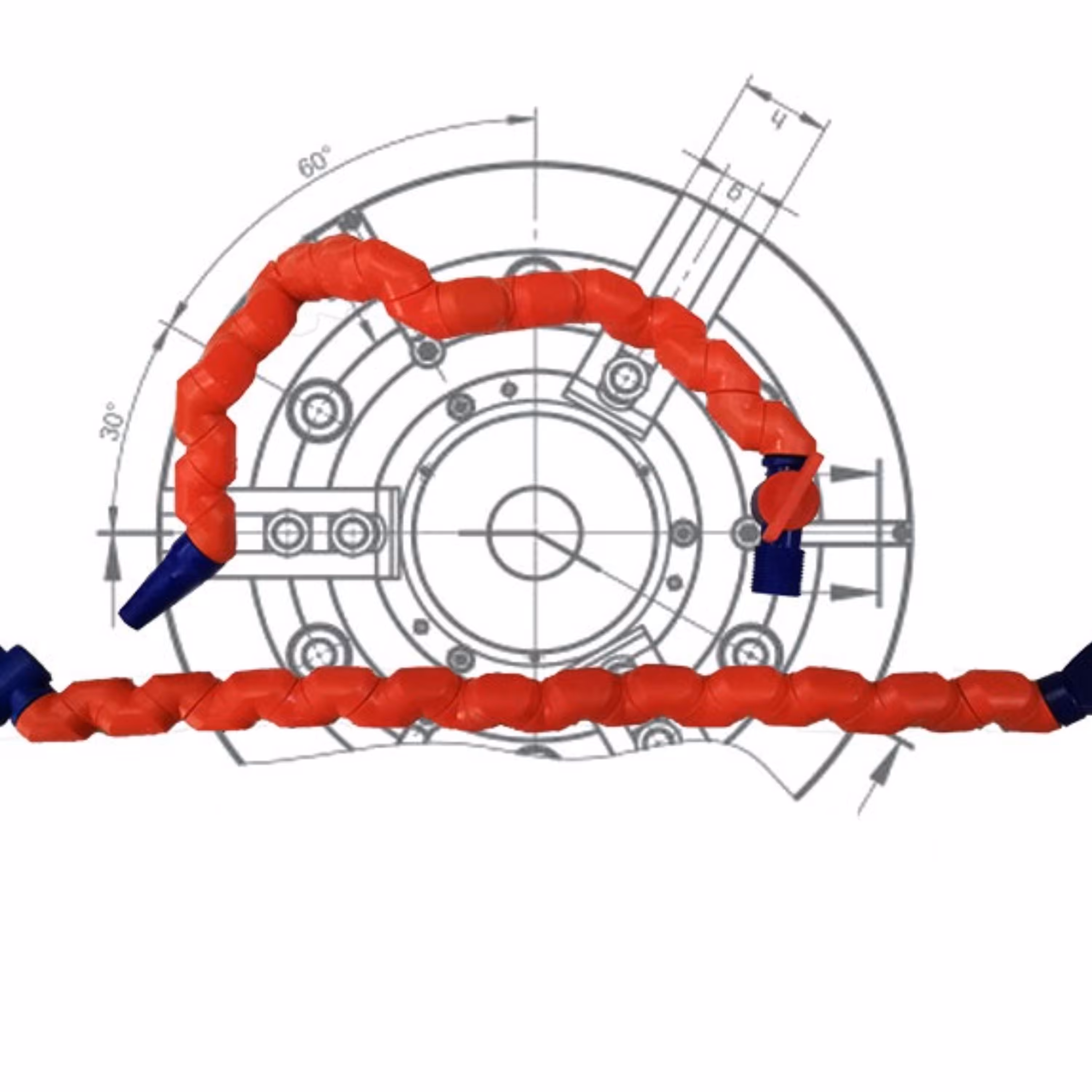 شیلنگ آب صابون دستگاه های صنعتی