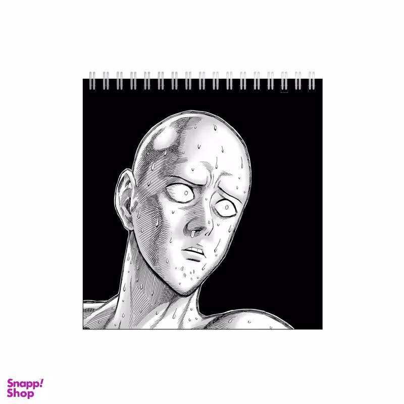 دفتر طراحی ۶۰ برگ طرح انیمه مرد تک مشتی کد 1603887