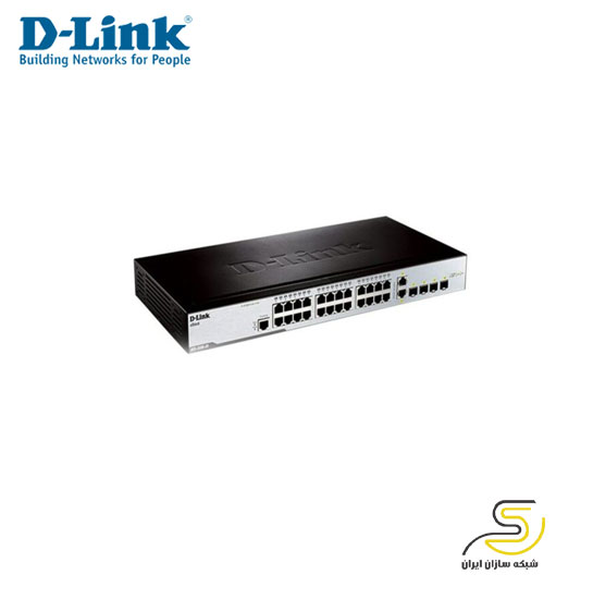 سوئیچ 28 پورت مدیریتی دی-لینک مدل DES-3200-28