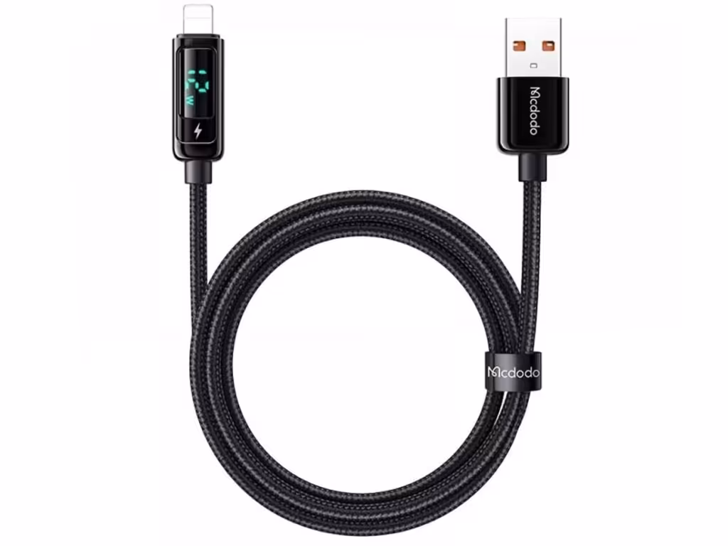 کابل شارژ سریع یواس‌بی به لایتنینگ 1.2 متری مک‌دودو Mcdodo Digital Pro Data Cable for Lightning 3A CA-9940