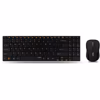 کیبورد و موس بیسیم رپو مدل  Rapoo 9060 Wireless Keyboard