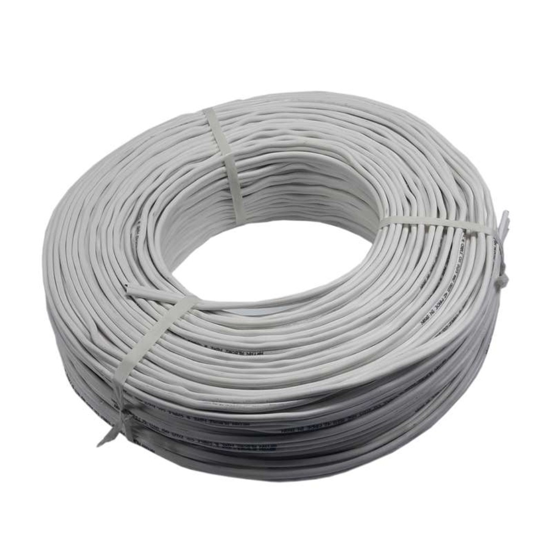 سیم نایلون سفید2در15 متراژ 100 تمام