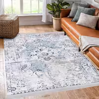 فرشینه وینتج طوسی آبی برای پذیرایی WA-1800