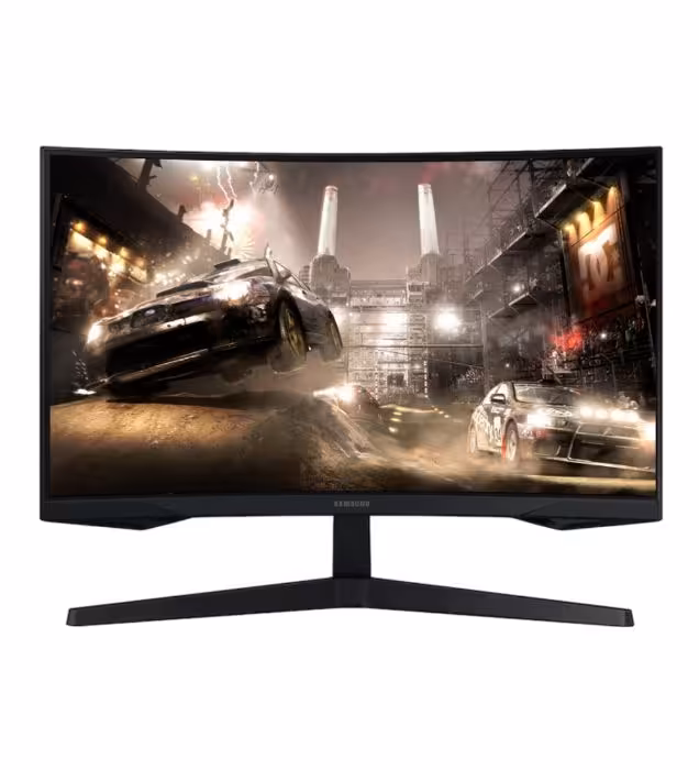 مانیتور خمیده گیمینگ سامسونگ مدل LC27G55TQWM سایز 27 اینچ