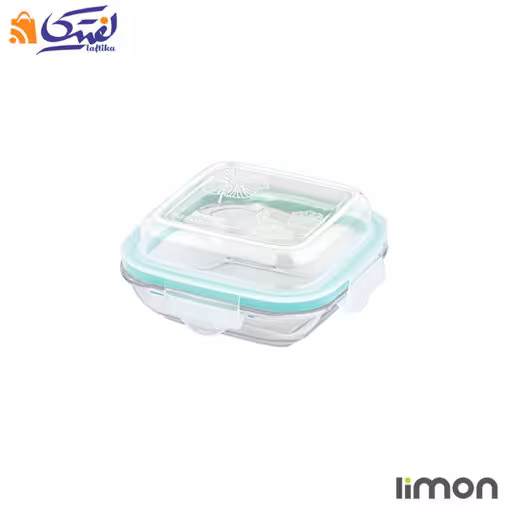 ظرف شیشه ای سرو و نگهداری دربدار 210 میلی لیتر لیمون 2027