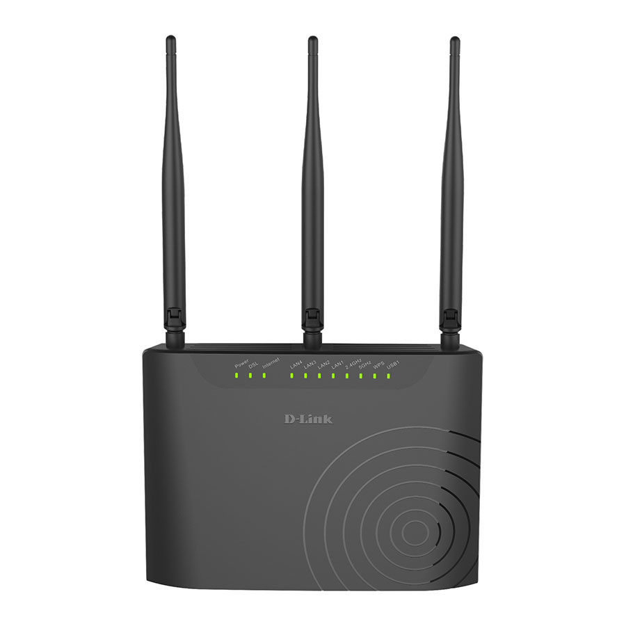 قیمت و خرید مودم روتر VDSL/ADSL بیسیم AC750 دی لینک مدل DSL-2877AL | یاس ارتباط