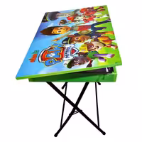 میز تحریر باکس دار  طرح سگهای نگهبان  تاشو 