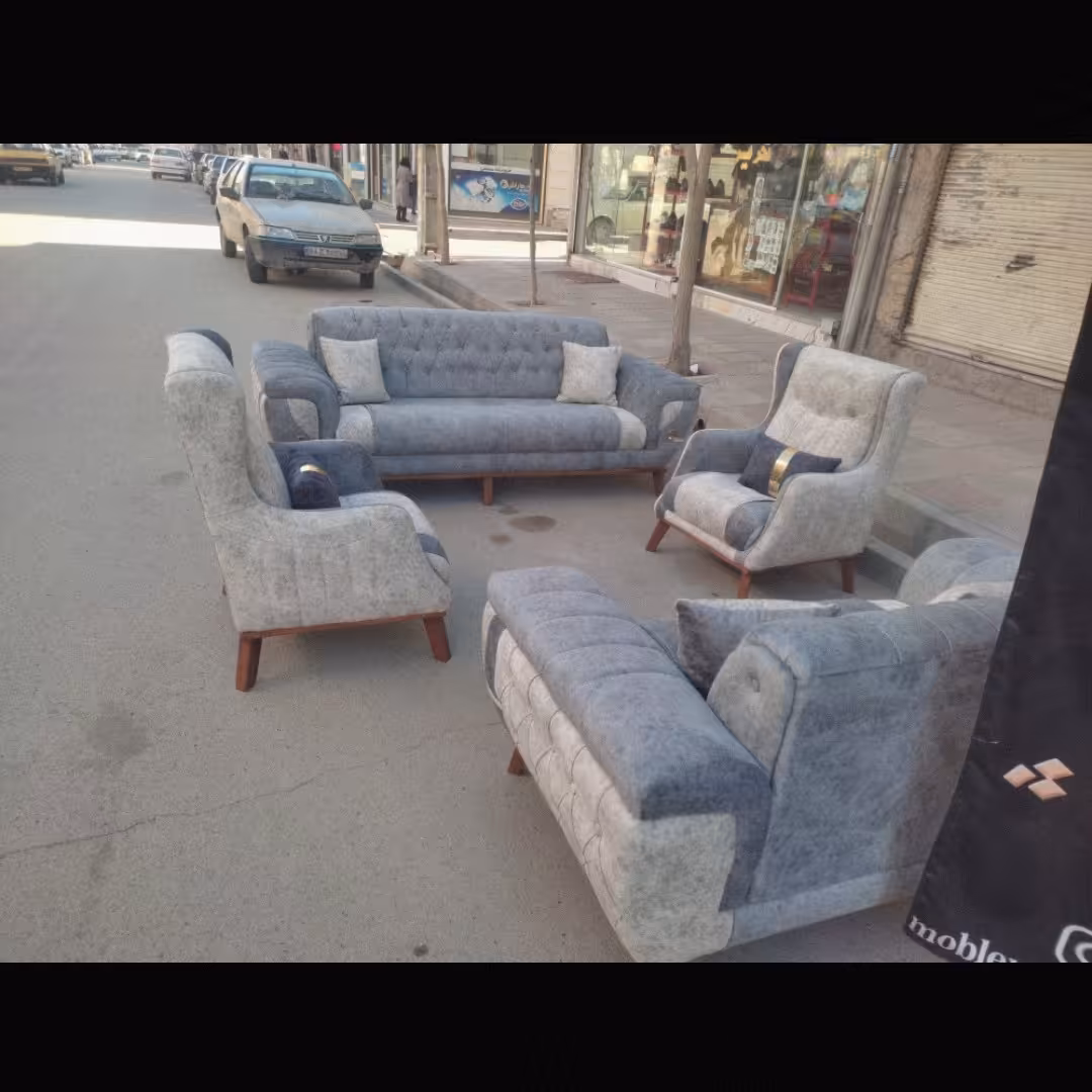 مبلمان راحتی کمربند ی ست 7 نفره 