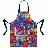 پیشبند آشپزخانه ضد آب سه لایه سایز 50 در 70 مدل A1-505 شرکت رنس