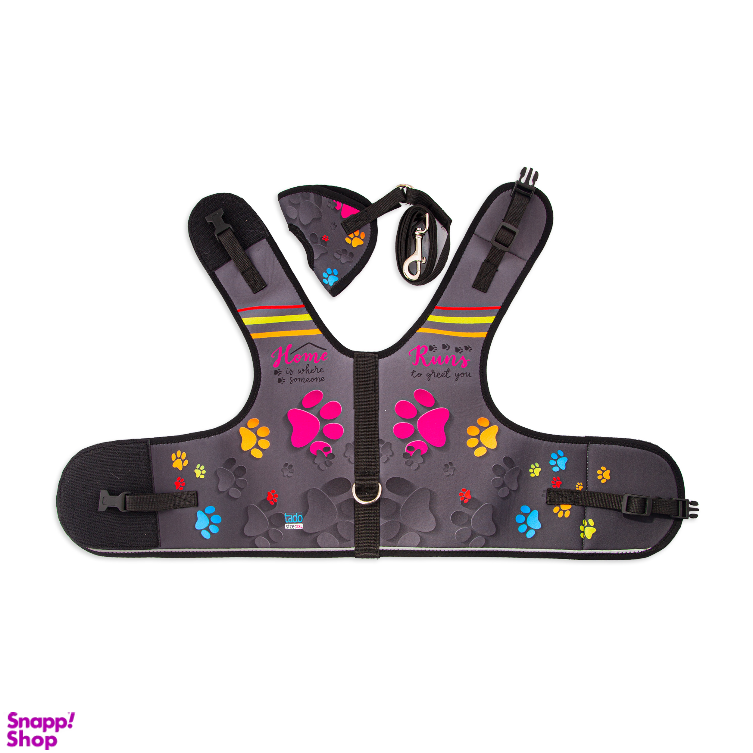 قلاده کتفی سگ و گربه تادو کد S108 سایز XXL