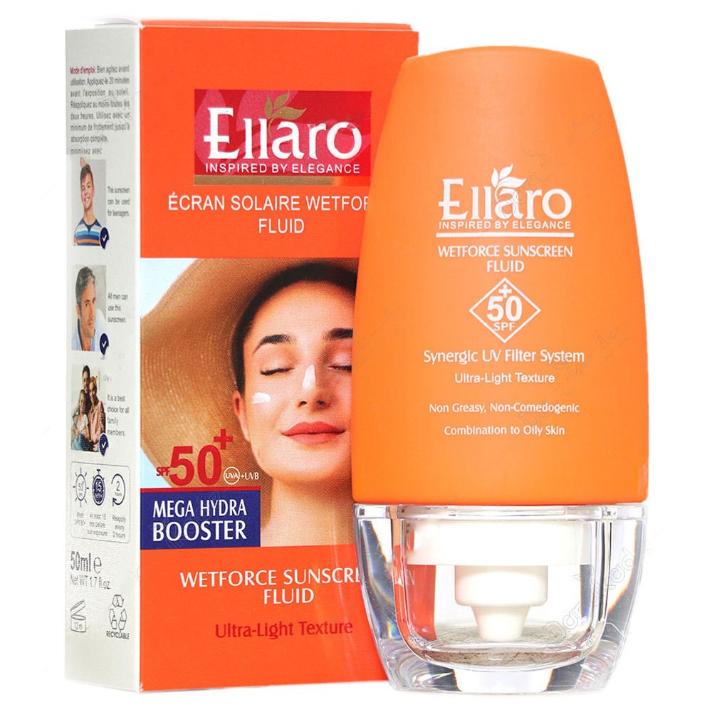 فلوئید ضد آفتاب وت فورس الارو دارای SPF 50 حجم 50 میل