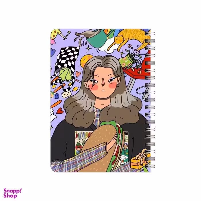 دفترچه یادداشت بامبیلیپ مدل چوبی طرح  کد 2632011