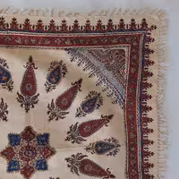 رومیزی 120در120قلمکار اصفهان طرح سرو