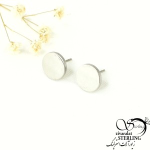 گوشواره حلقه ایی استیل کد 7574