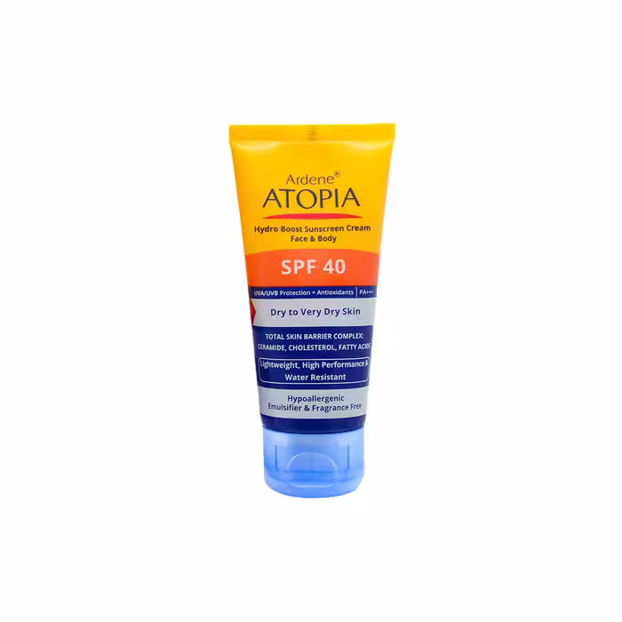 کرم ضدآفتاب رطوبت‌رسان پوست خشک اتوپیا آردن (SPF40)
