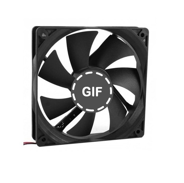 فن کیس GREEN سایز 12x12 Cm