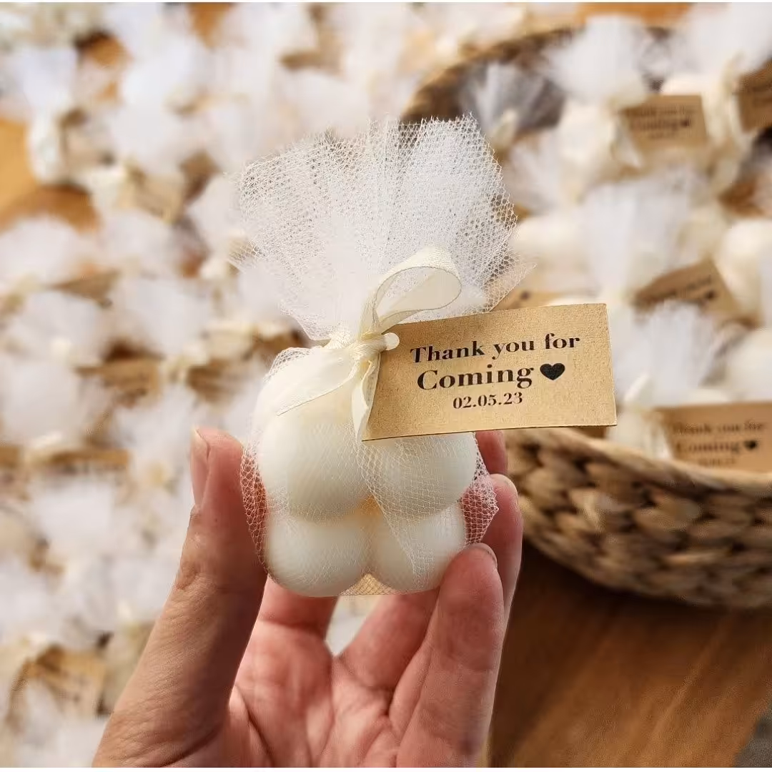 مینی شمع روبیک ( 4 تایی ) قابل سفارش در رنگ دلخواه شما