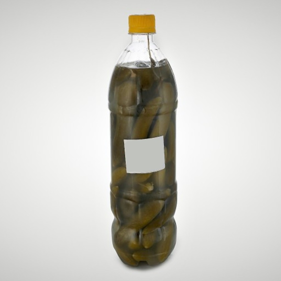 خیارشورقلمی خانگی با نمک و سرکه طبیعی خیار شور قلمی 800 گرمی