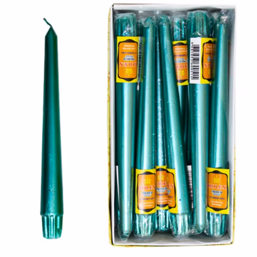 شمع 20 سانت سبز