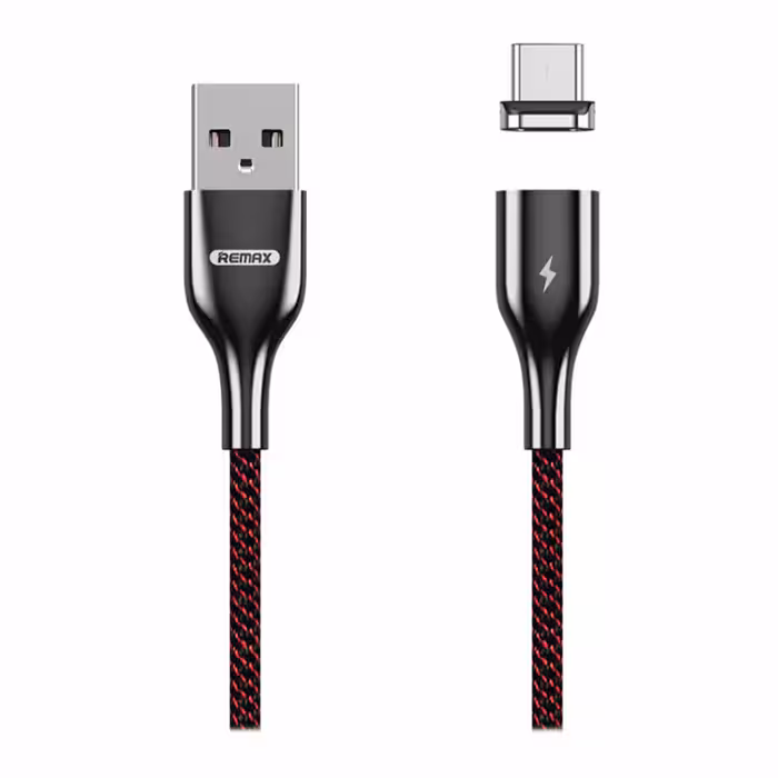 کابل تبدیل 1 متری USB به USB TYPE-C ریمکس MAGNETIC SERIES RC-158A