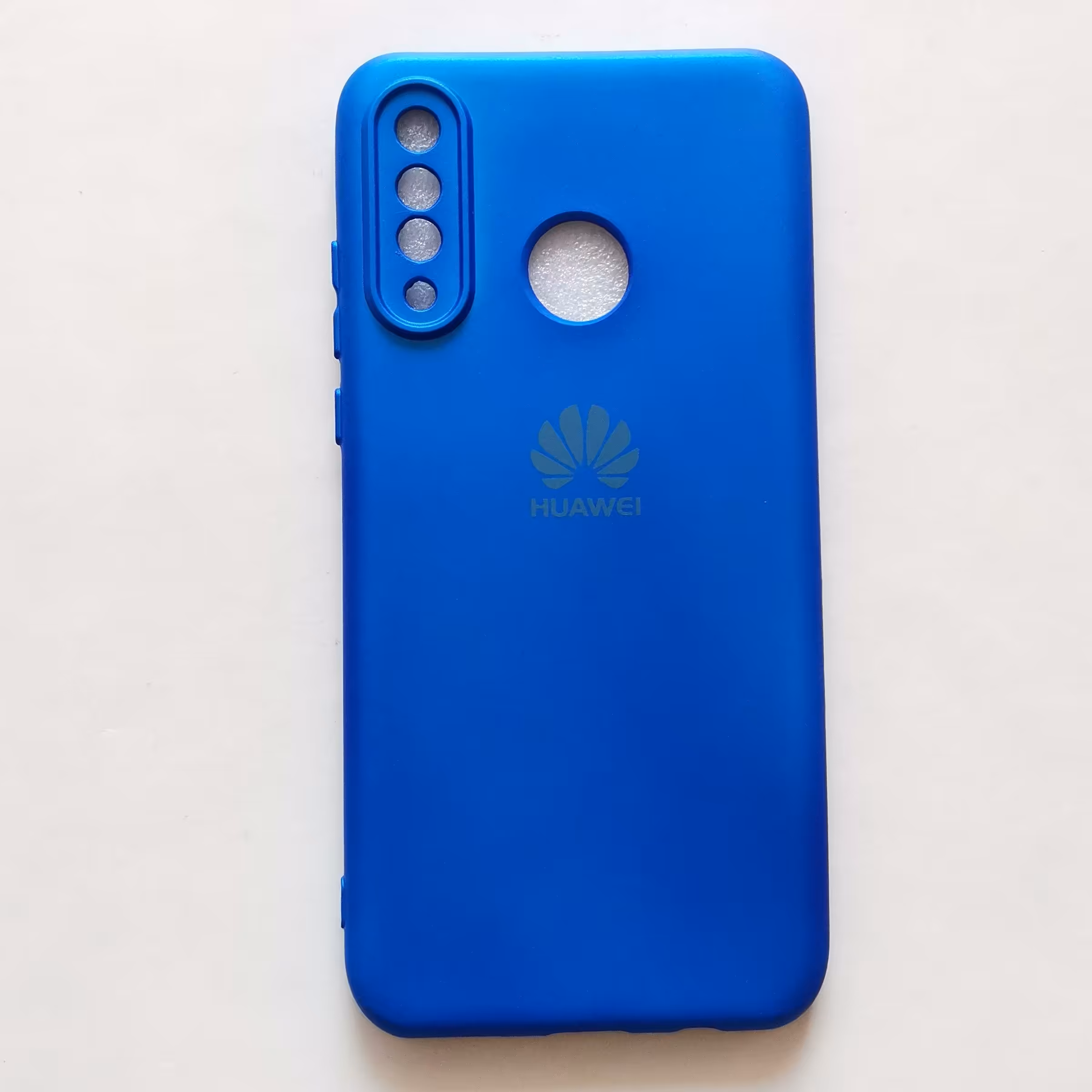 قاب سیلیکونی پاک کنی آبی کاربنی گوشی هوآوی P30 lite 