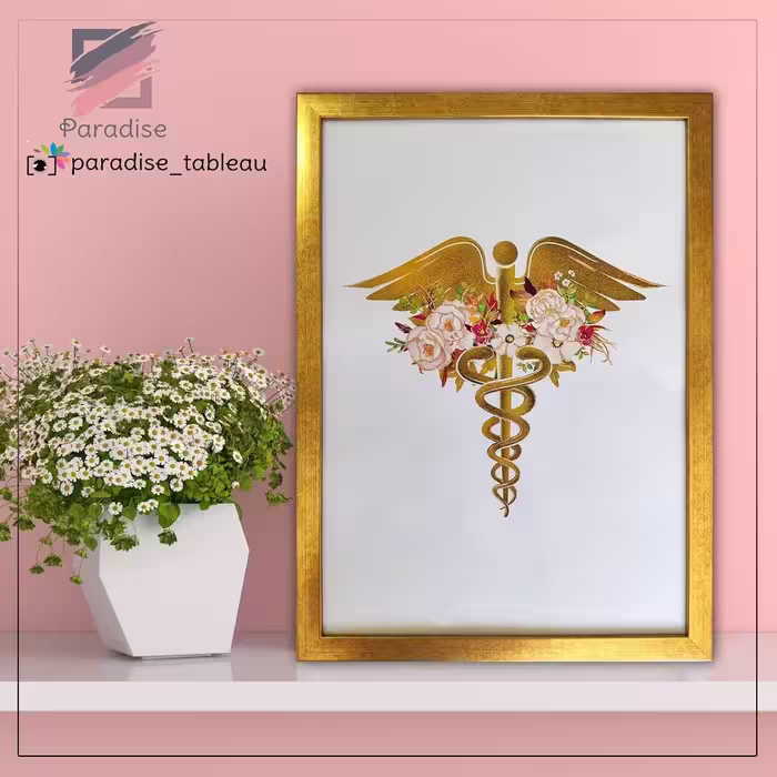 تابلو  دکوراتیو طرح داروسازی