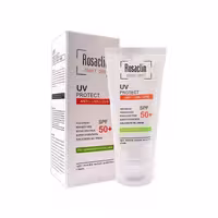 کرم ضد آفتاب رزاکلین مناسب پوست چرب و مختلط (بی رنگ) حجم 40mL
