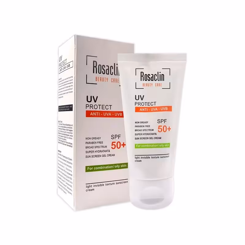 کرم ضد آفتاب رزاکلین مناسب پوست چرب و مختلط (بی رنگ) حجم 40mL
