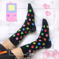 جوراب Packman ساقدار نخ پنبه فری سایز