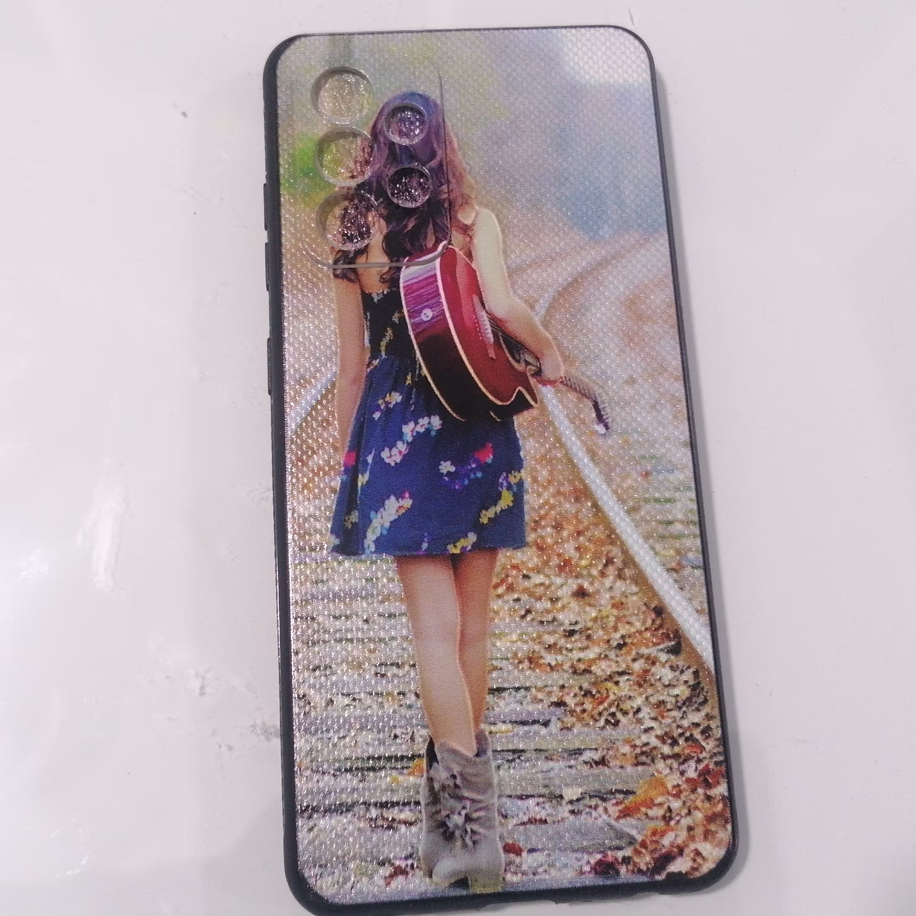 گارد  فانتزی طرح دختر گیتاریست گوشی سامسونگ A52-A52S