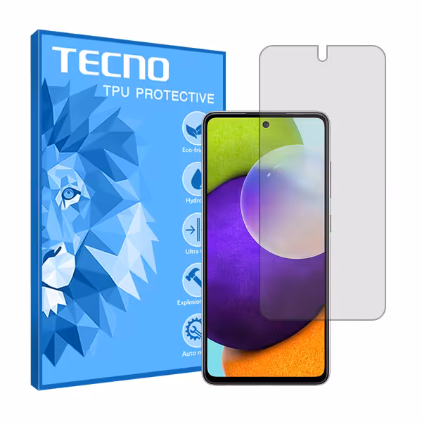 گلس سامسونگ Galaxy A52 مدل شفاف برند تکنو کد S