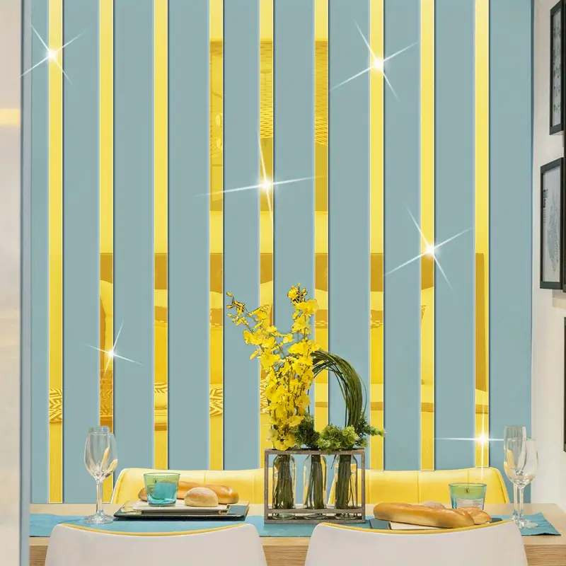 آینه پلکسی گلس مدل نوار مجموعه ده عددی