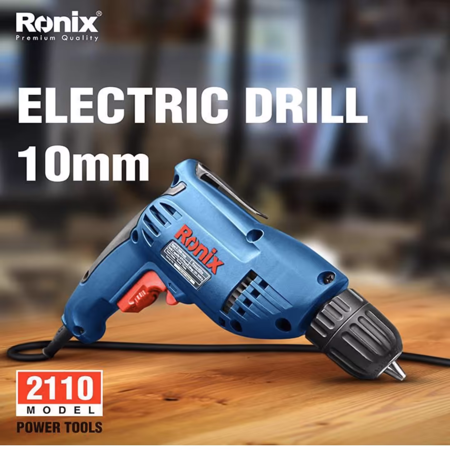 دریل ده میلیمتری اتومات رونیکس مدل 2110 