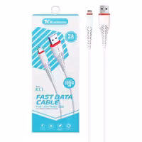 کابل تبدیل USB به لایتنینگ کوکلاسیک مدلKC1 طول 1 متر