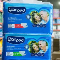 پوشک بزرگسال جان پد چسبی(canped) سایز لارج 30 تایی