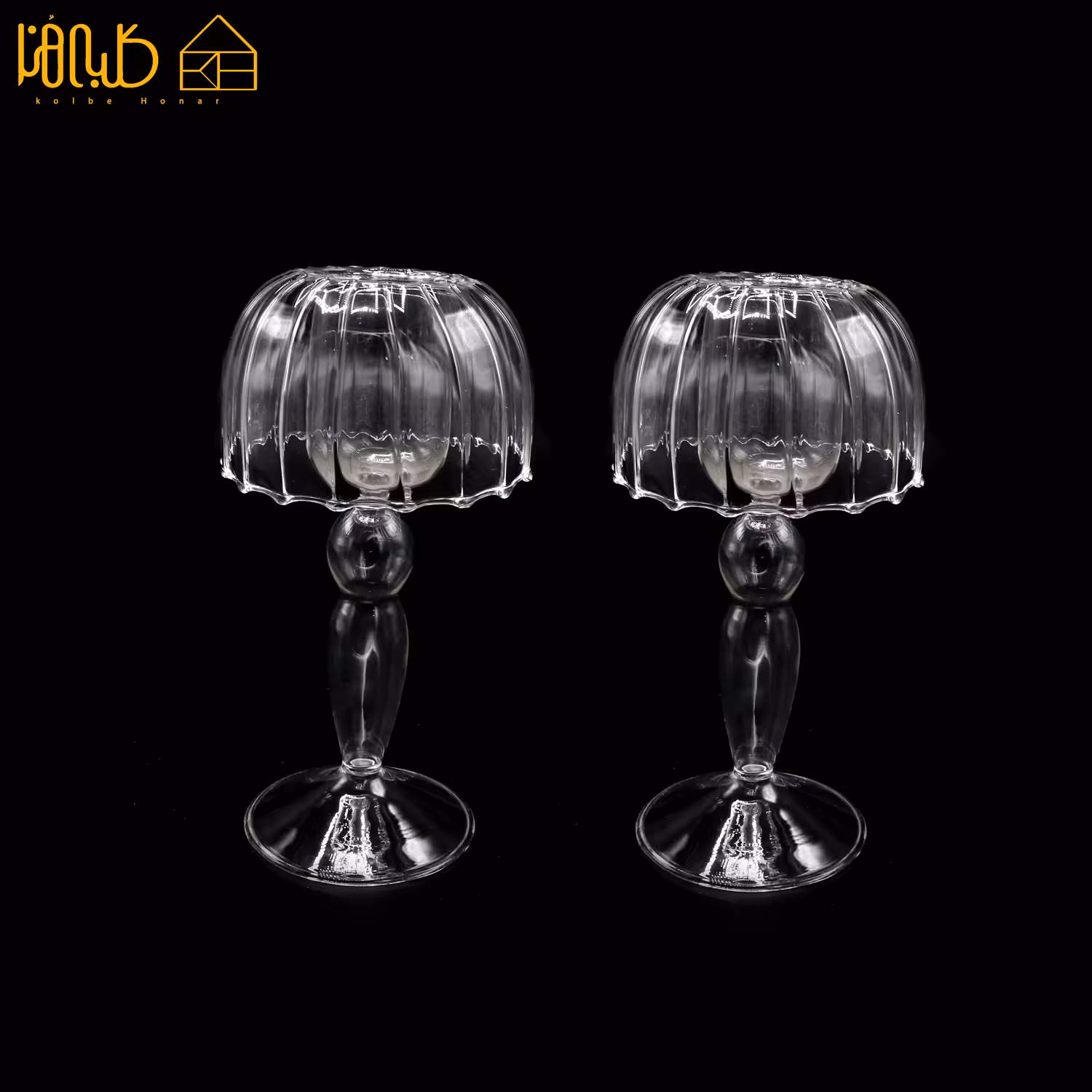 جاشمعی شیشه ای 562 تکی