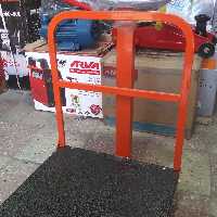 باسکول 200 کیلویی کیبورد استیل محک مدل تاشو