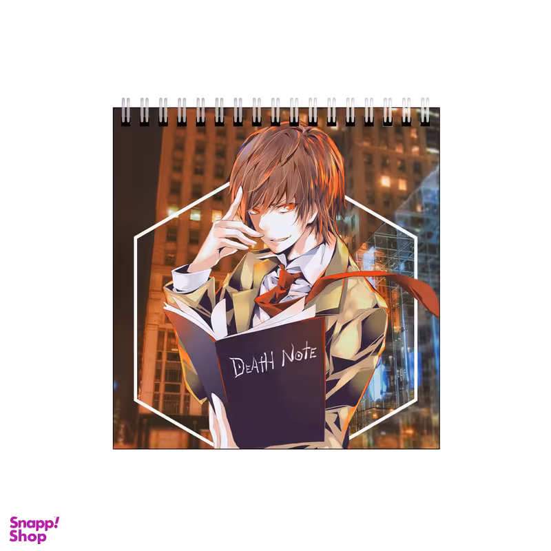 دفتر طراحی 60 برگ طرح انیمه دفتر مرگ کد 0828976