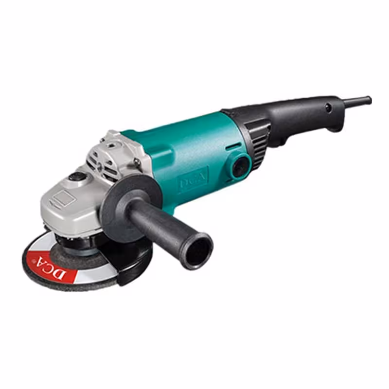 مینی فرز 1200 وات دسته بلند دی سی ای مدل ASM02-125B   DCA mini Angle Grinder ASM02-125B