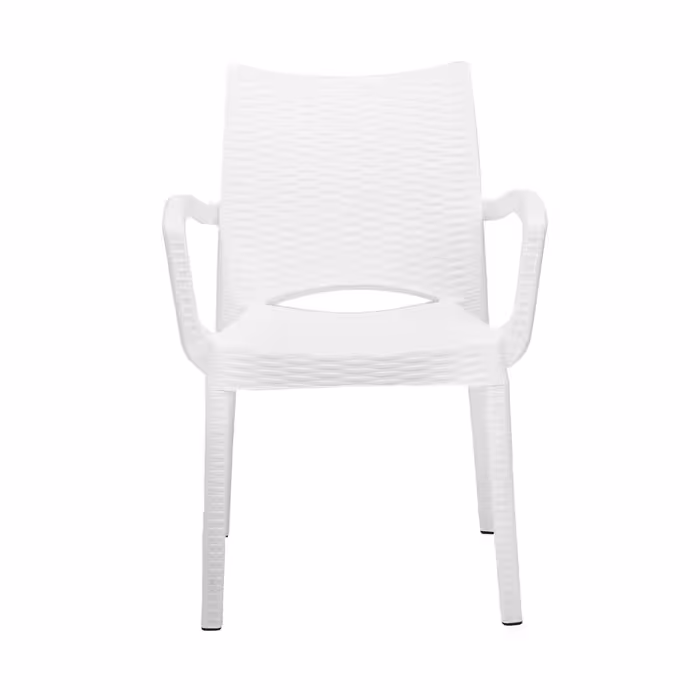 ‌صندلی حصیری بامبو دسته دار صنایع نظری