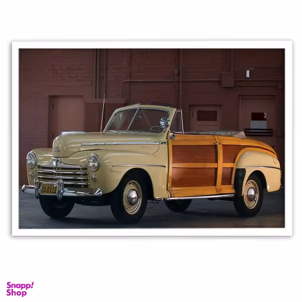 تابلو بکلیت طرح ماشین فورد قدیم مدل W-4872