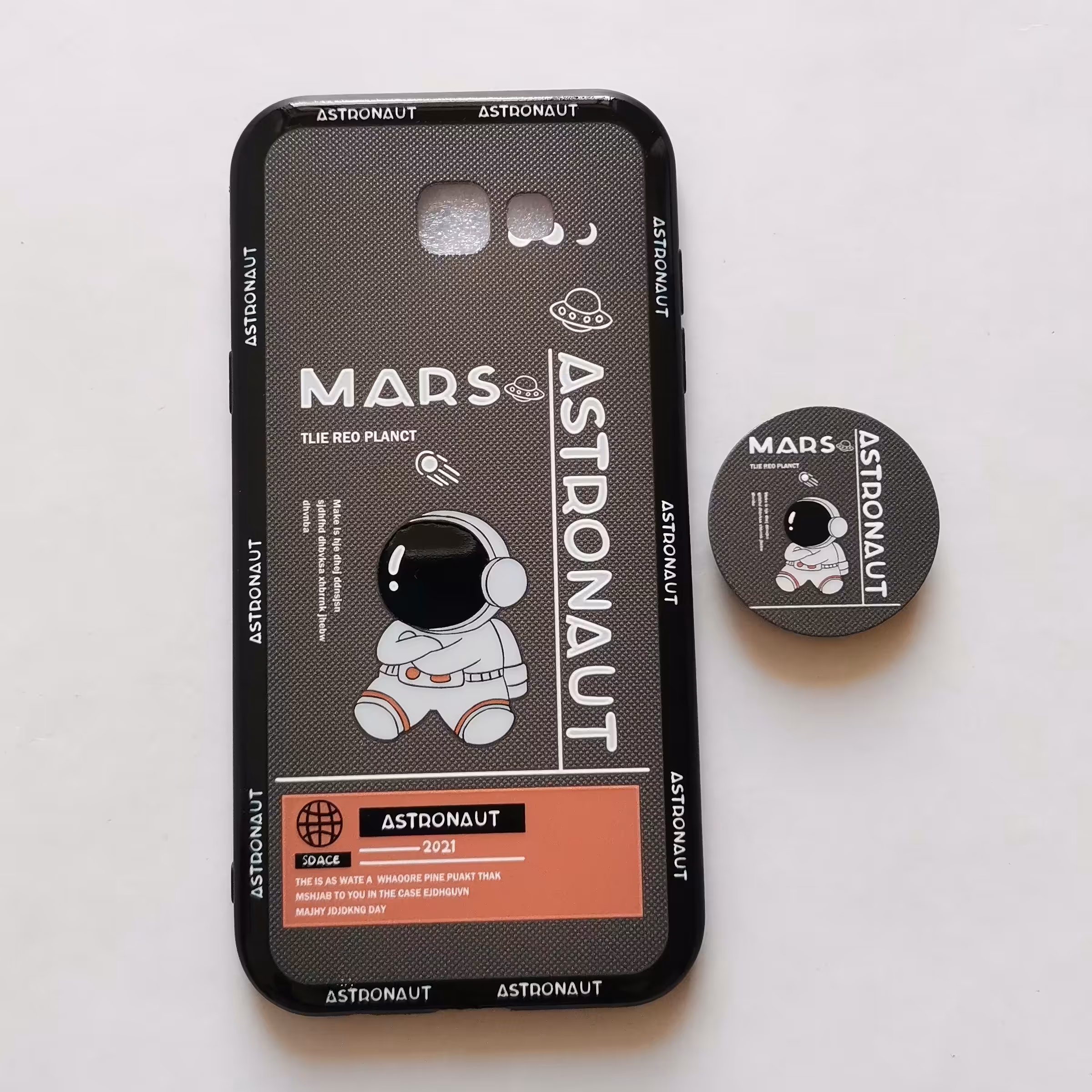 قاب طرحدار پاپ سوکت دار  ASTRONAUT گوشی سامسونگ A7 2017 یا A720