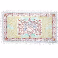 سفره پارچه ای نور سایز متوسط 58 در 114 سانتی با طراحی دعای سفره